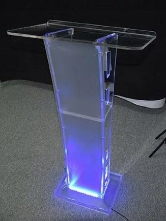 Mównica z plexi pleksi plexa konferencyjna - ŁUK