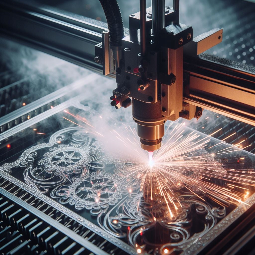 Cięcie PLEXI PLEKSI SKLEJKA FILC SKÓRA Laser CO2 150x250 cm