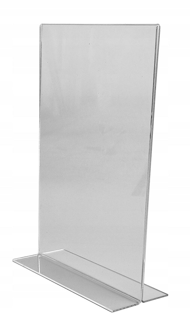 Stojak informacyjny typu omega z plexi A5 PION