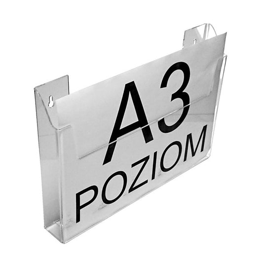 Kieszenie wiszące z plexi