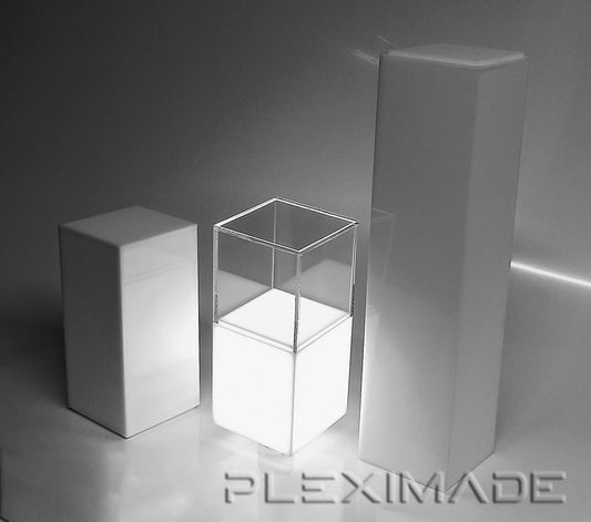 Kubik ekspozycyjny z plexi Pleximade
