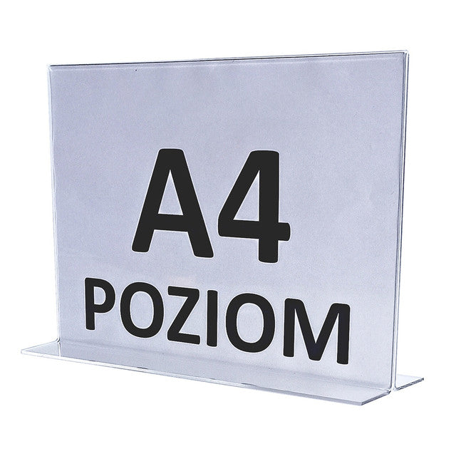 Stojak typ Omega z plexi